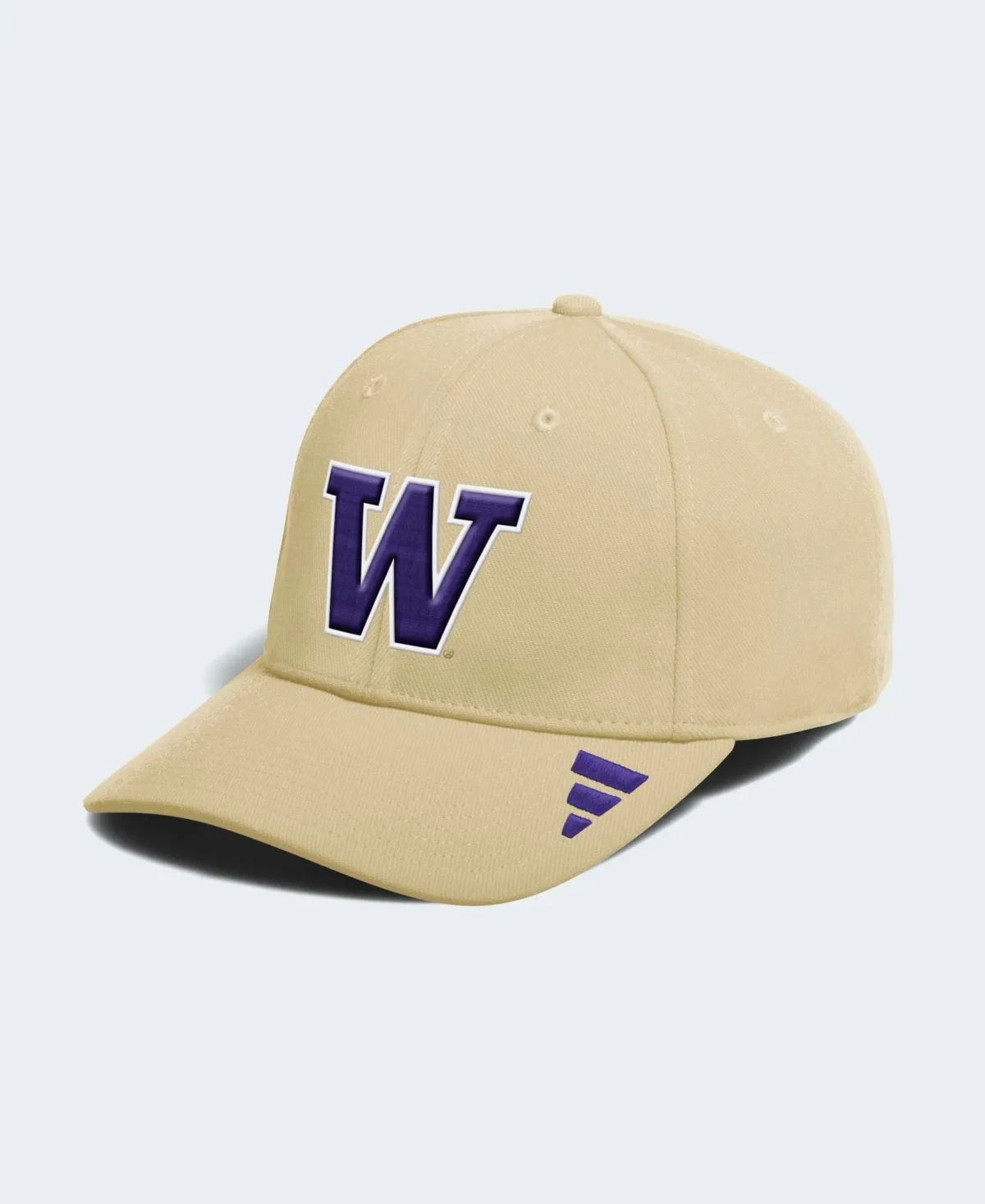Washington Huskies 2026 Sideline Flex Structured-Fit Embroidered-Applique Baseball Cap by adidas