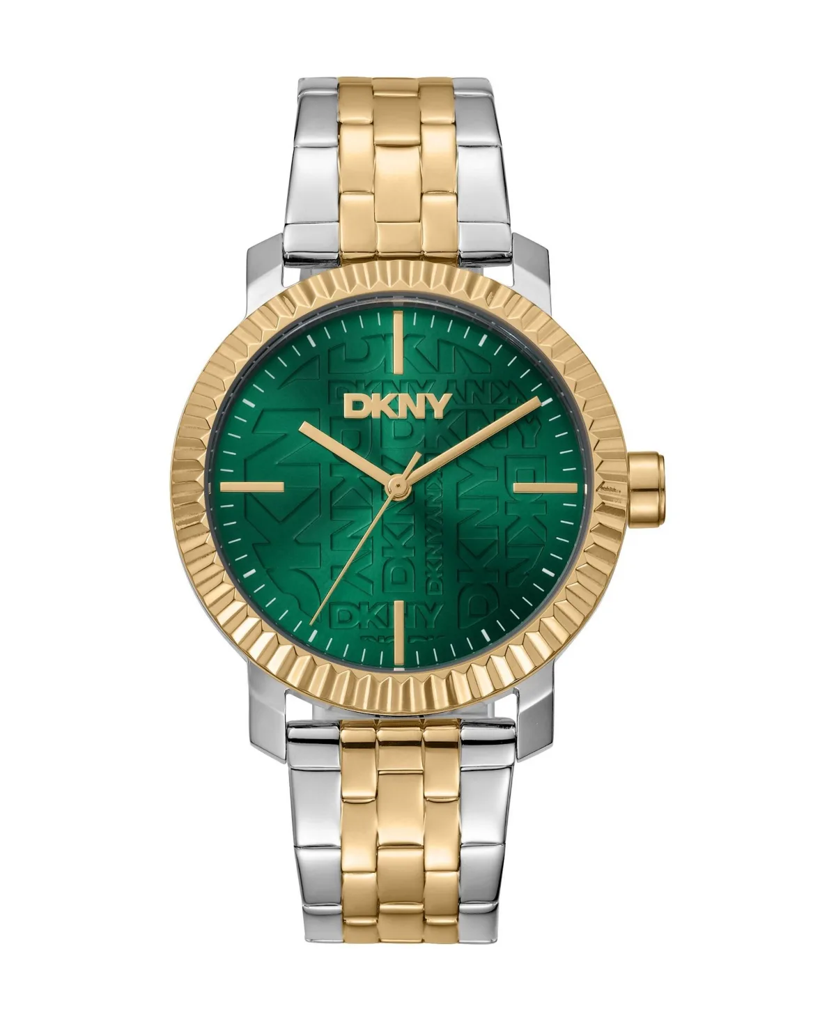 Quartz Chambers Maxi Two-Tone Stainless Steel Bracelet Watch, 36mm by DKNY