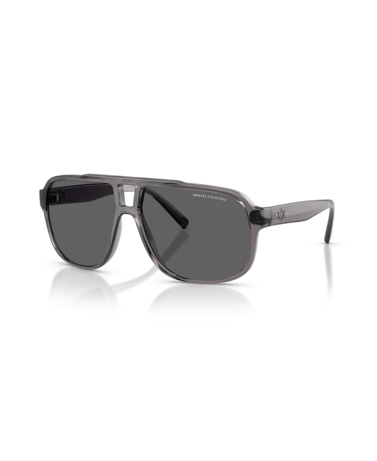 Polarized Rectangle Sunglasses AX4104S by Armani Exchange
