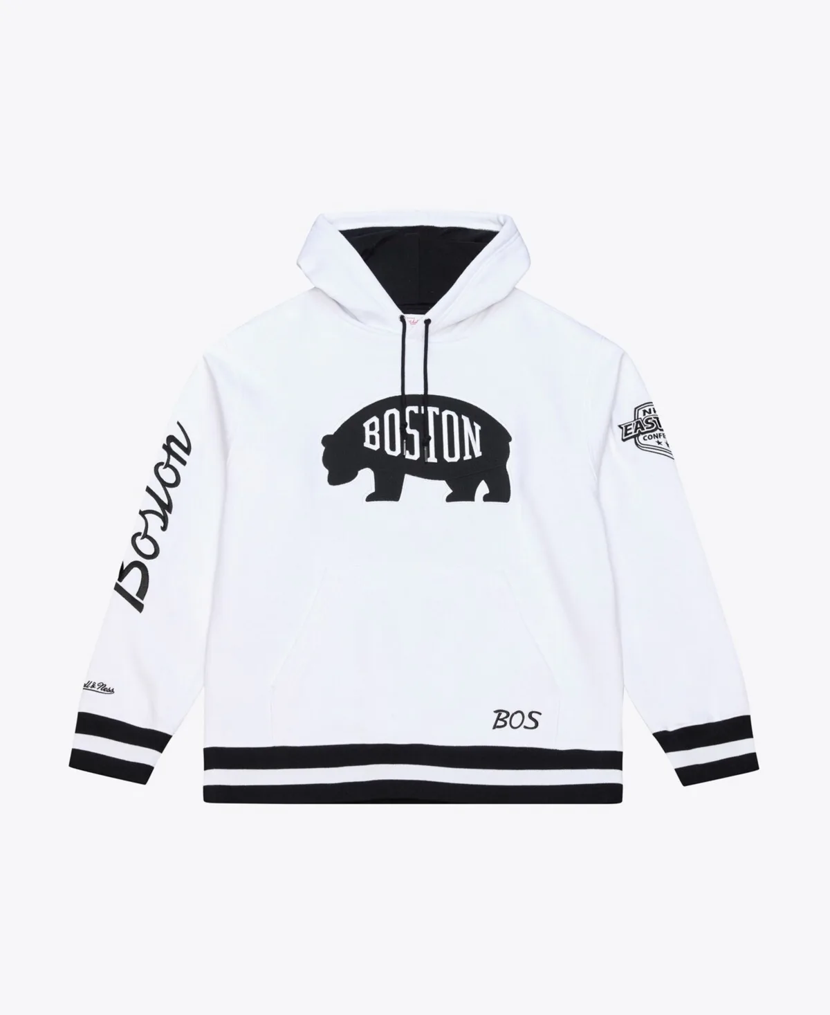 Boston Bruins Arctic Fleece Hoodie by Mitchell & Ness