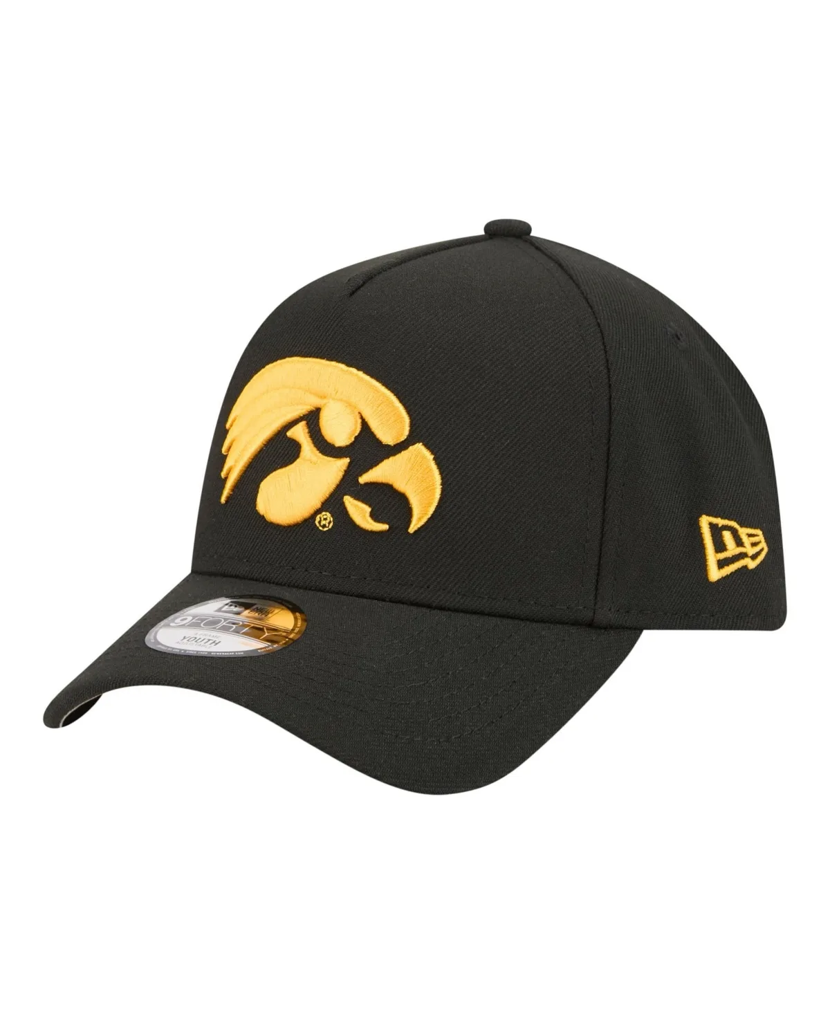 Iowa Hawkeyes 9FORTY A-Frame Adjustable Embroidered Baseball Cap by New Era