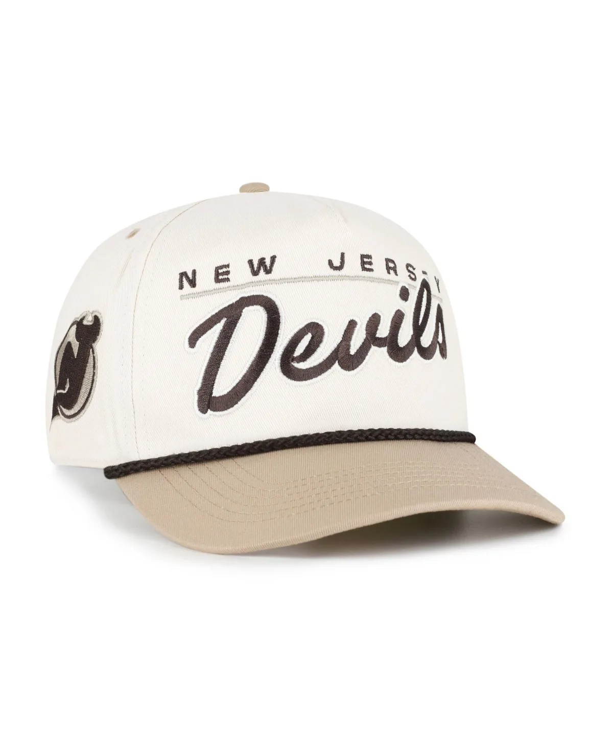 New Jersey Devils Retro-Inspired Snapback Baseball Cap by 47 Brand