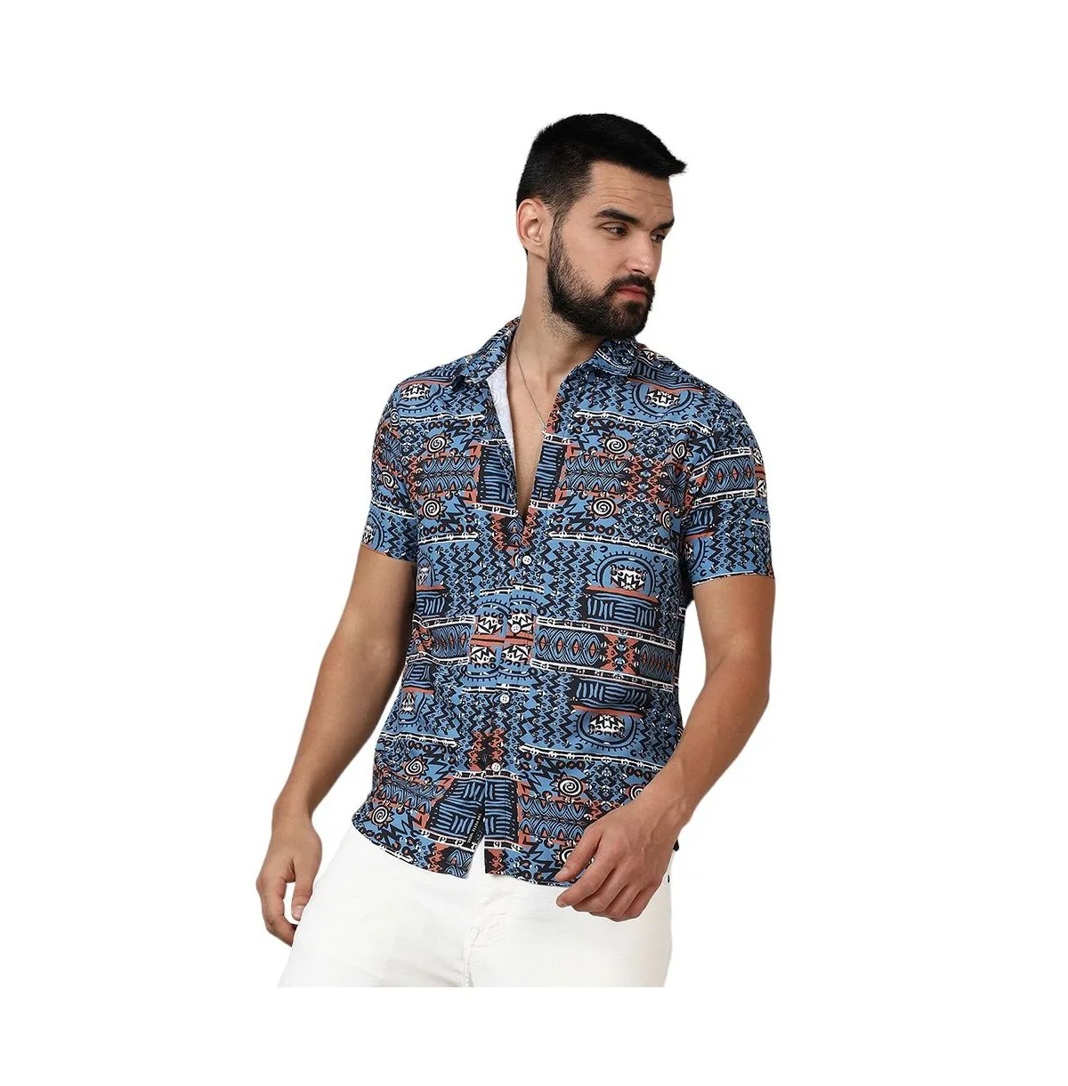 Artistic Bohemian Shirt by Campus Sutra
