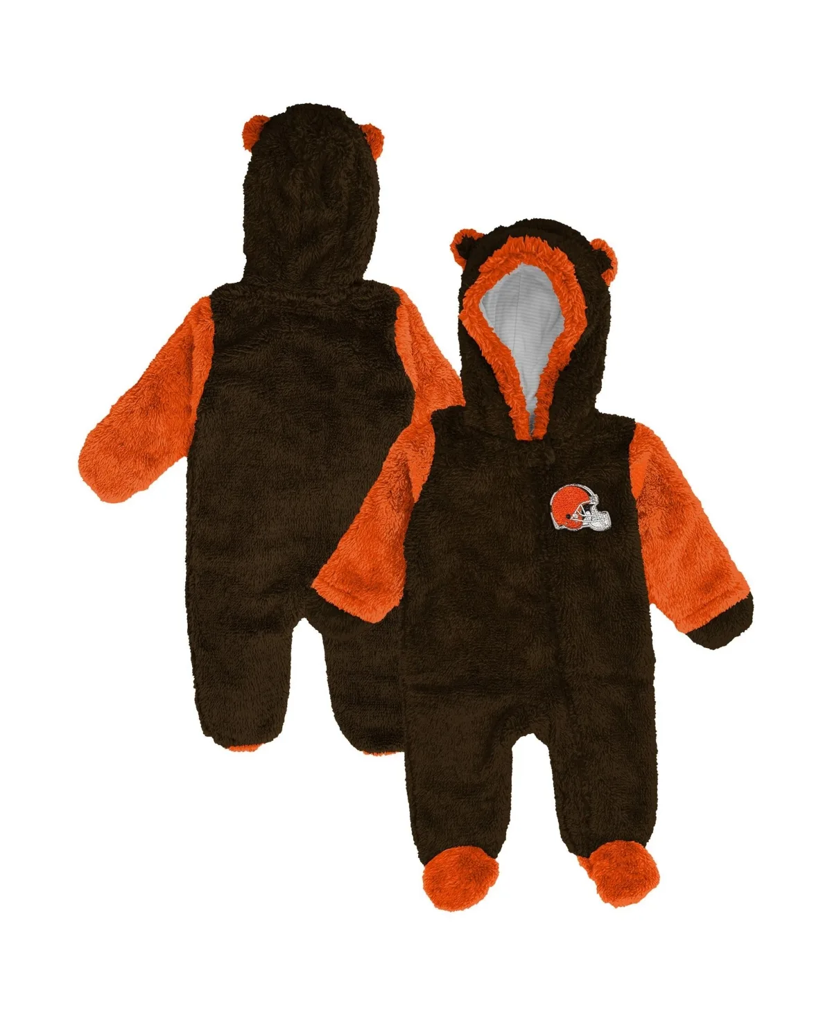 Stay Napping Faux-Ear Full-Zip Teddy Fleece Bunting by Outerstuff