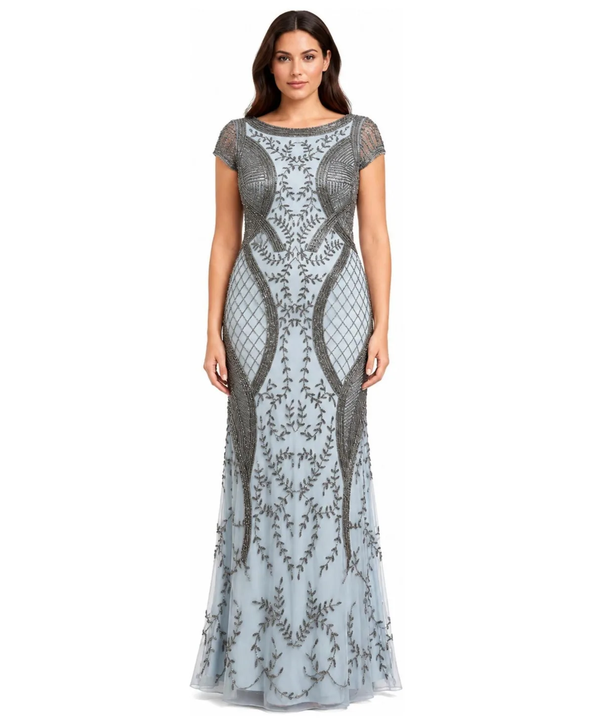 Cap Sleeve Modestly Covered Dress by Lara