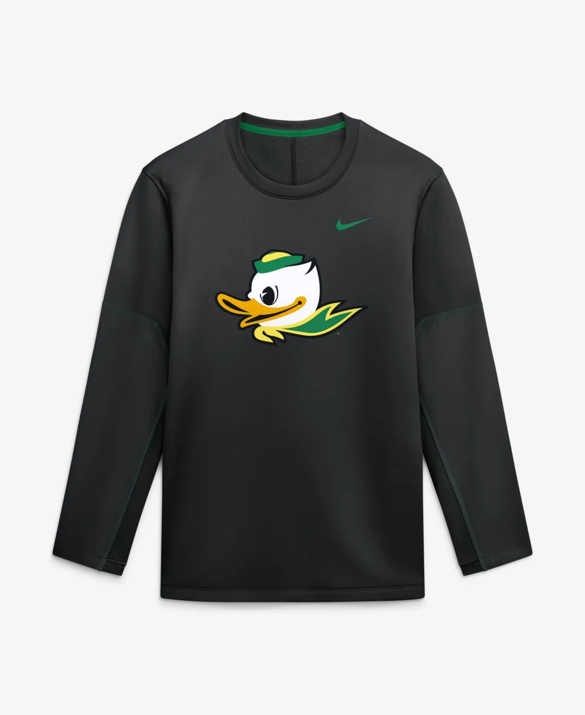 Oregon Ducks Oregon Sideline Coach Therma-Fit Long-Sleeve T-Shirt by Nike