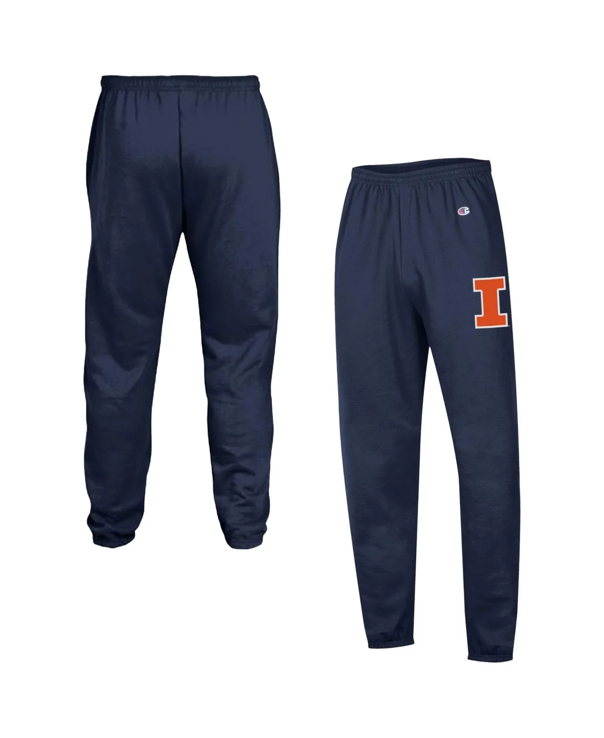 Illinois Fighting Illini Power Blend Banded Fleece Sweatpants by Champion