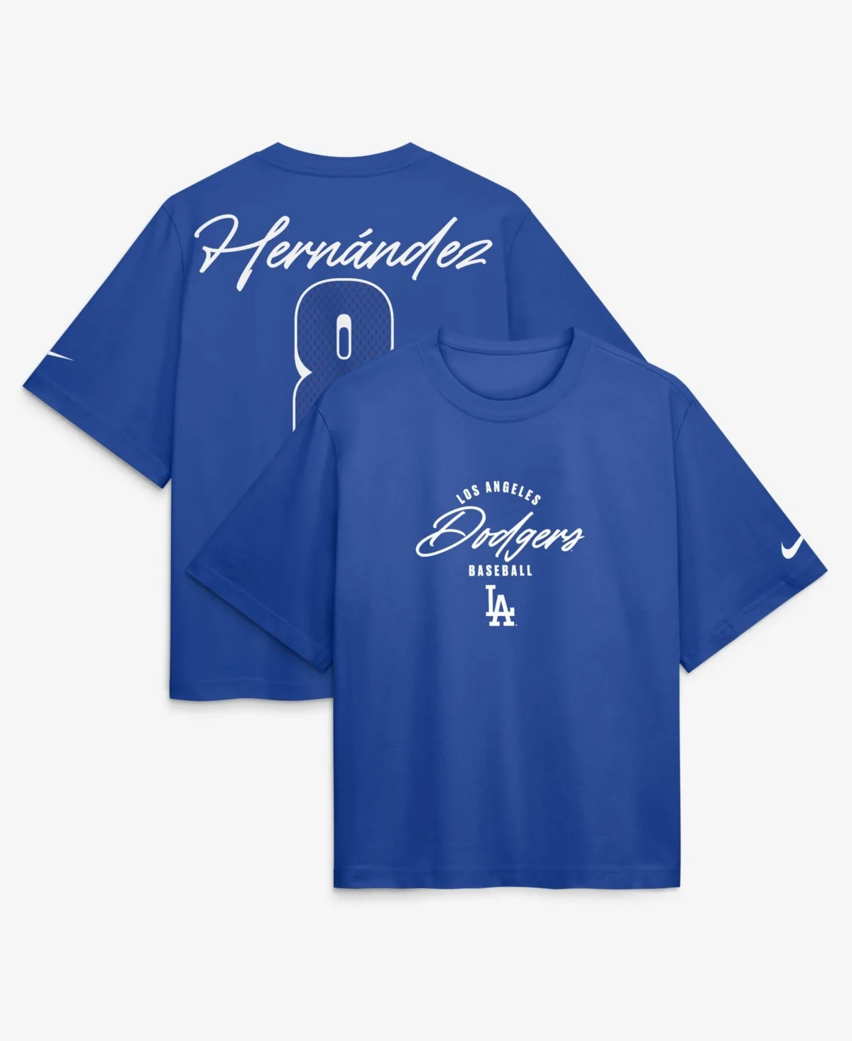 Los Angeles Dodgers Enrique Hernandez Premium Essentials Boxy T-Shirt by Nike