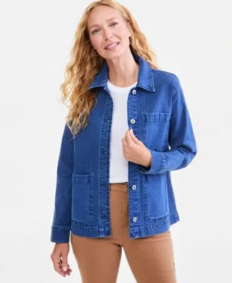 Denim Utility Jacket by Style & Co