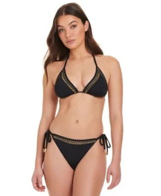 Stitched Up Crochet Triangle Top Tie Side Bottoms by Red Carter