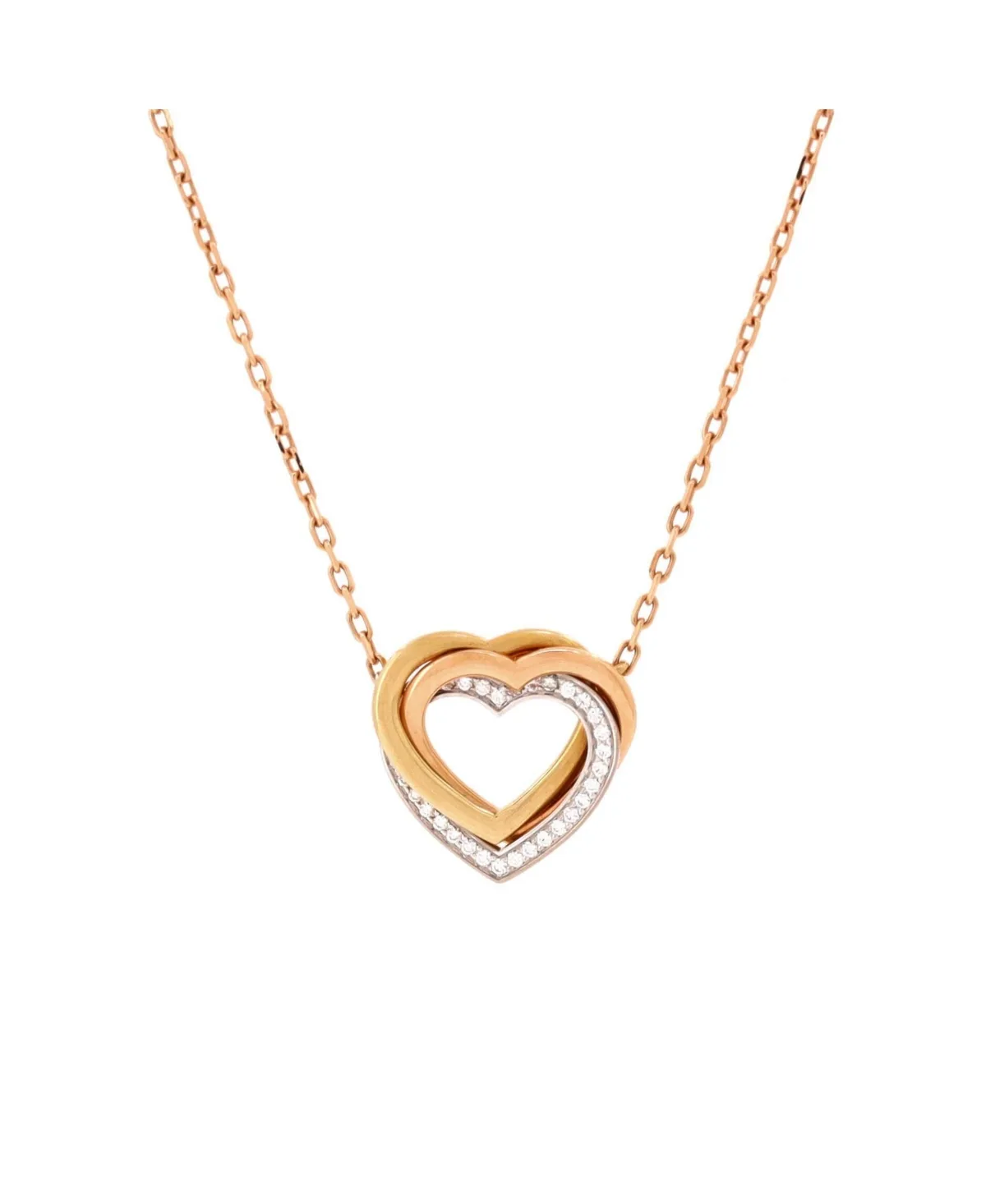 Pre-Owned Trinity De Cartier Heart Pendant Necklace by Cartier's