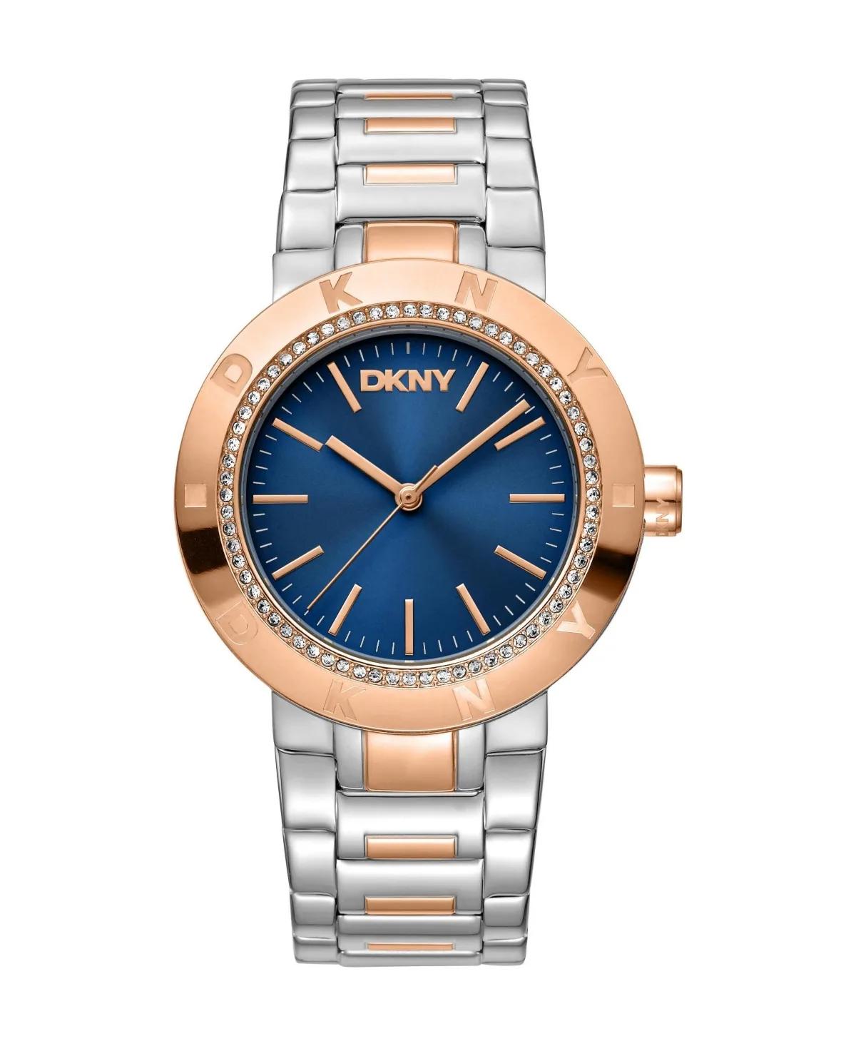 Quartz Evening Two Tone Stainless Steel Bracelet Watch, 36mm by DKNY