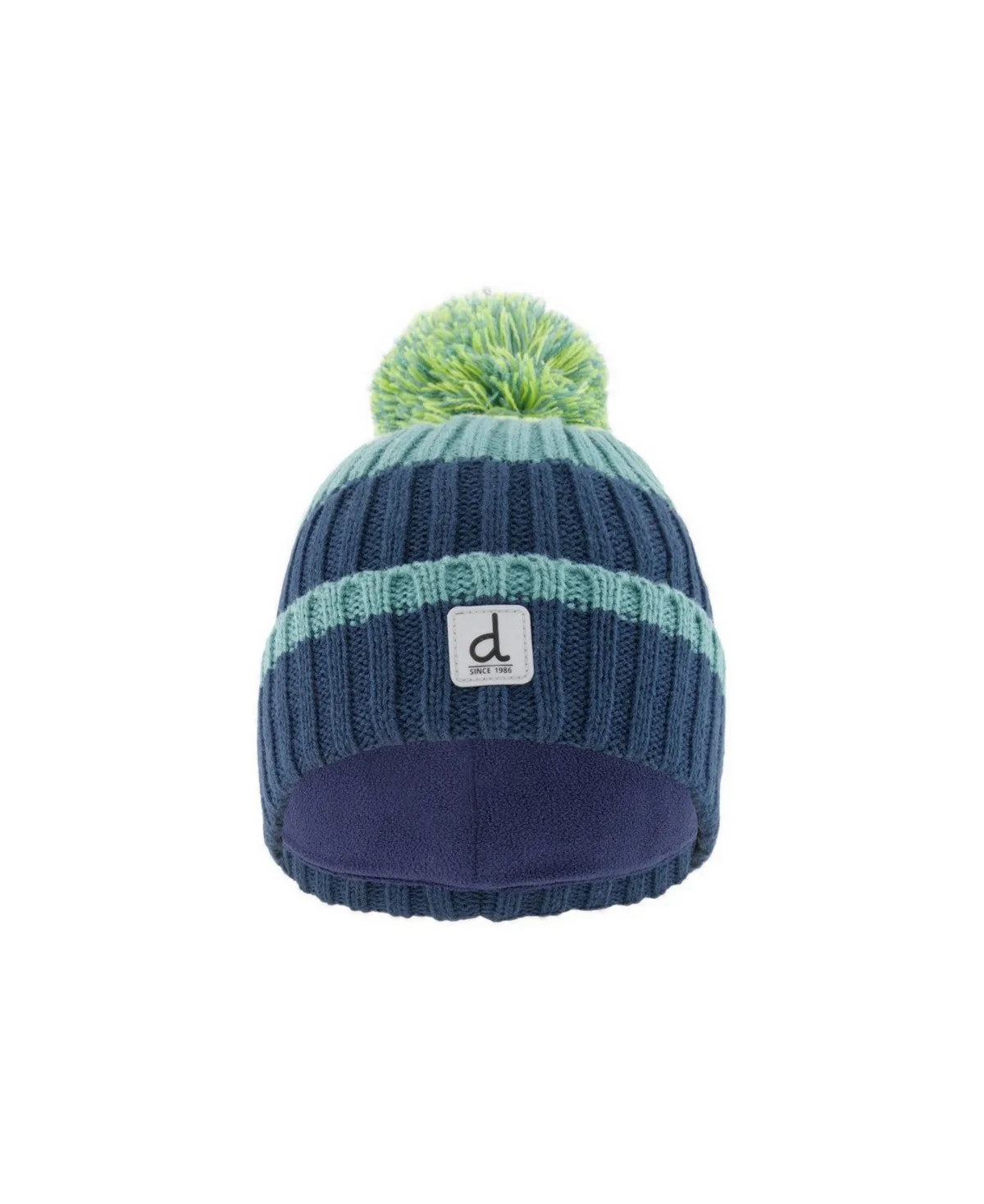 Winter-Knit Pompom Beanie by Deux Par Deux