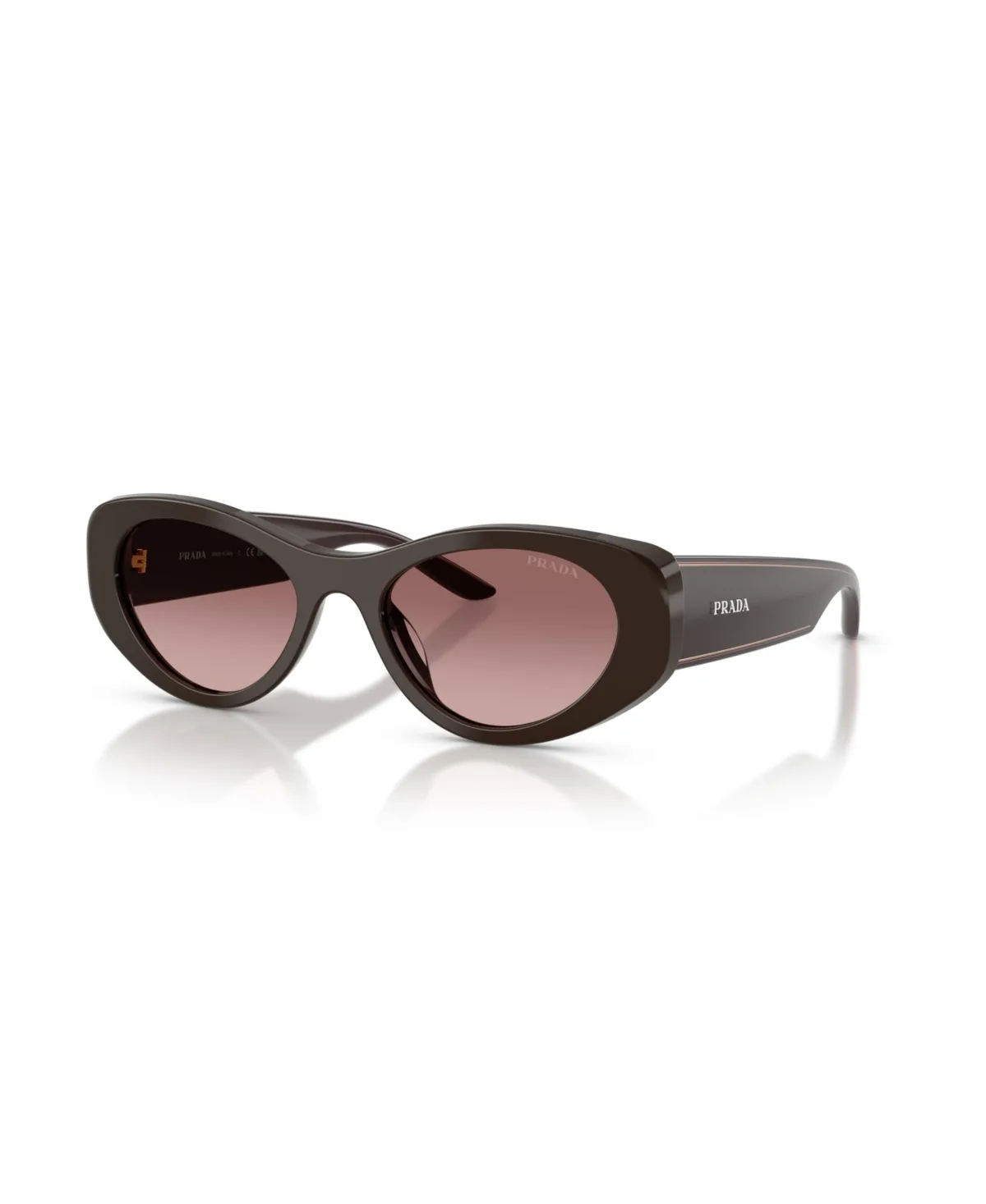 Oval Acetate Sunglasses Pr D23SU by Prada