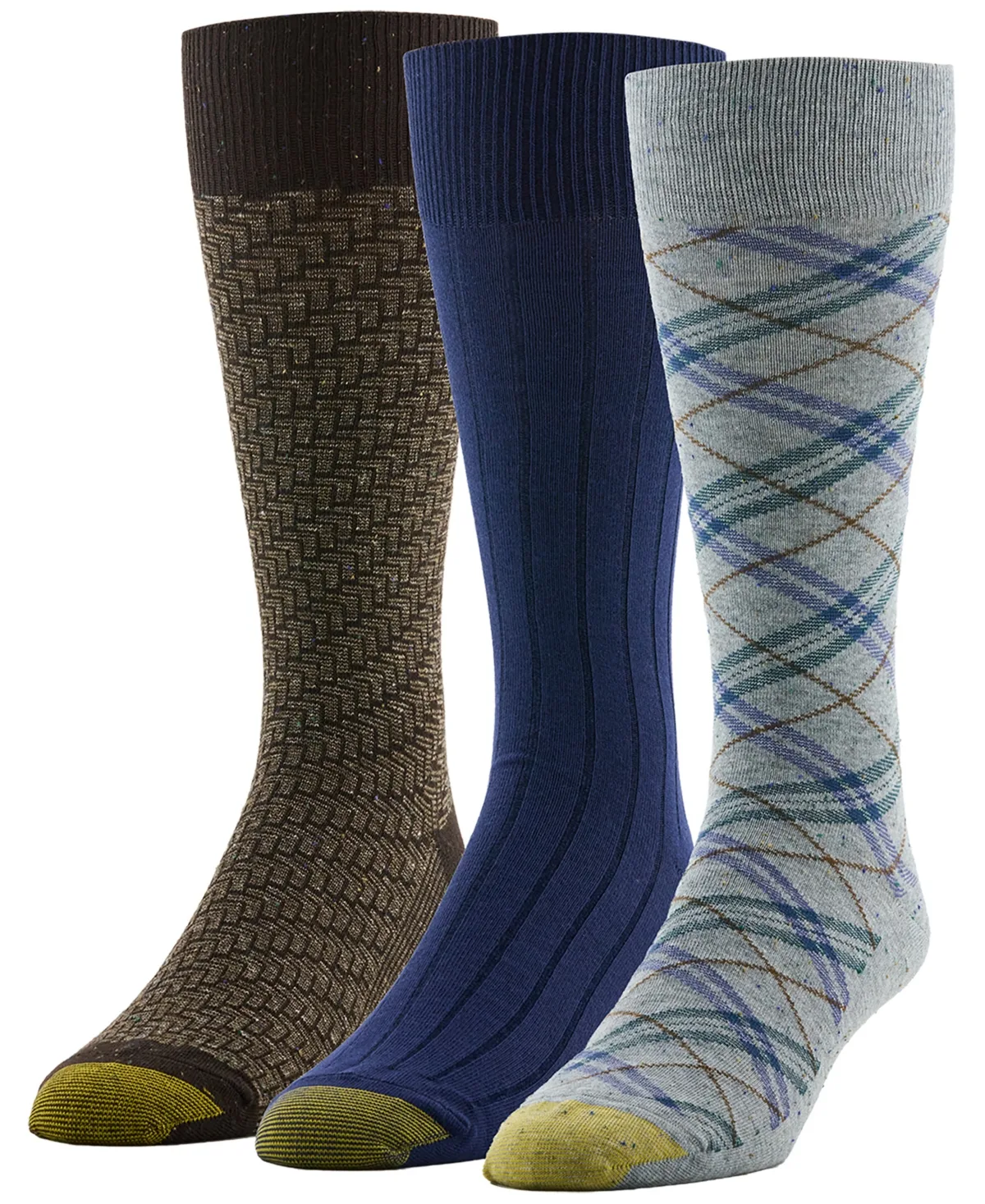 Suiting Crew Socks, 3-Pack by Gold Toe