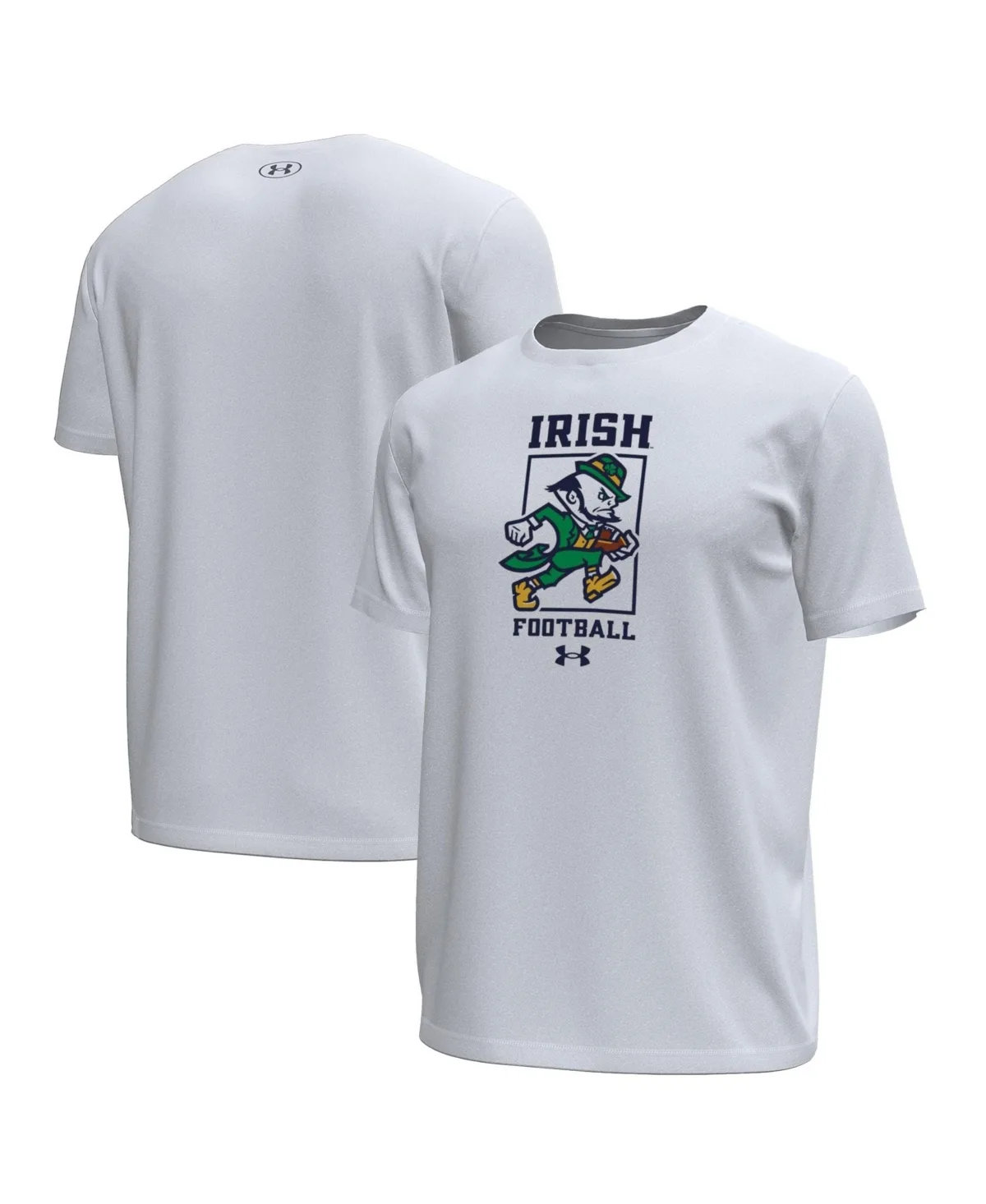 Notre Dame Fighting Irish Sporting Leprechaun Tech Stretch T-Shirt by Under Armour