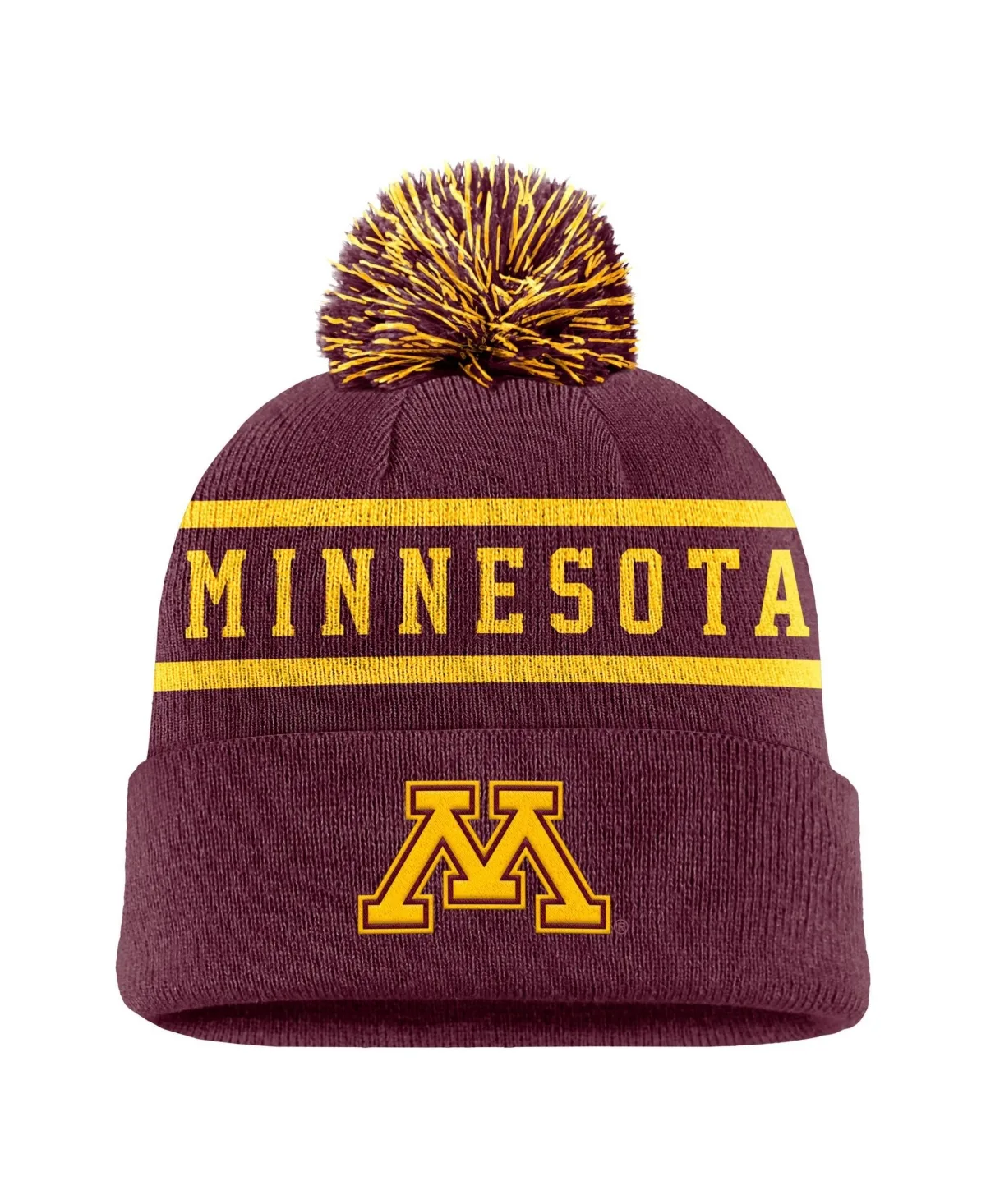 Minnesota Golden Gophers Cuffed Knit Pom Beanie by Nike