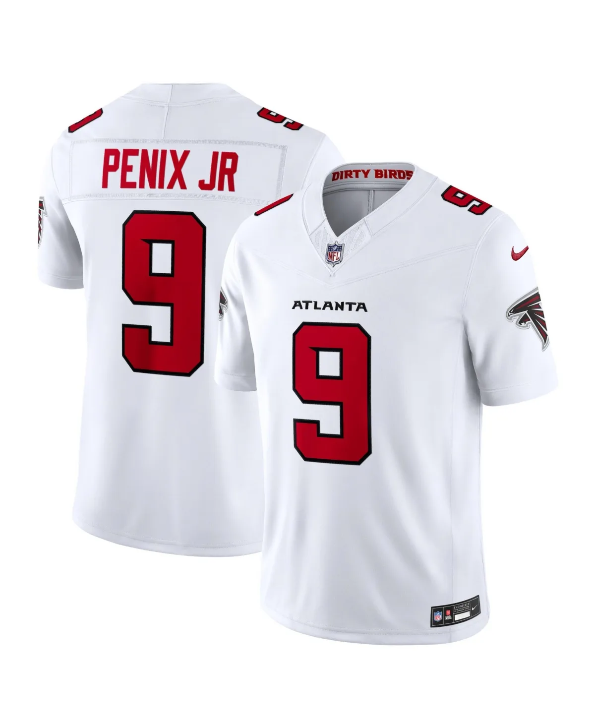Atlanta Falcons Michael Penix Jr. Vapor F.u.s.e. Stitched Limited Jersey by Nike