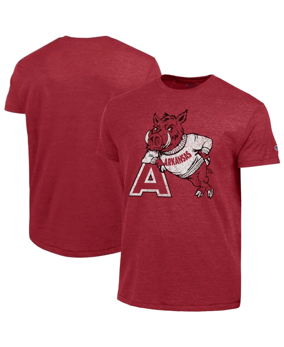 Arkansas Razorbacks Triumph Tri-Blend T-Shirt by Champion