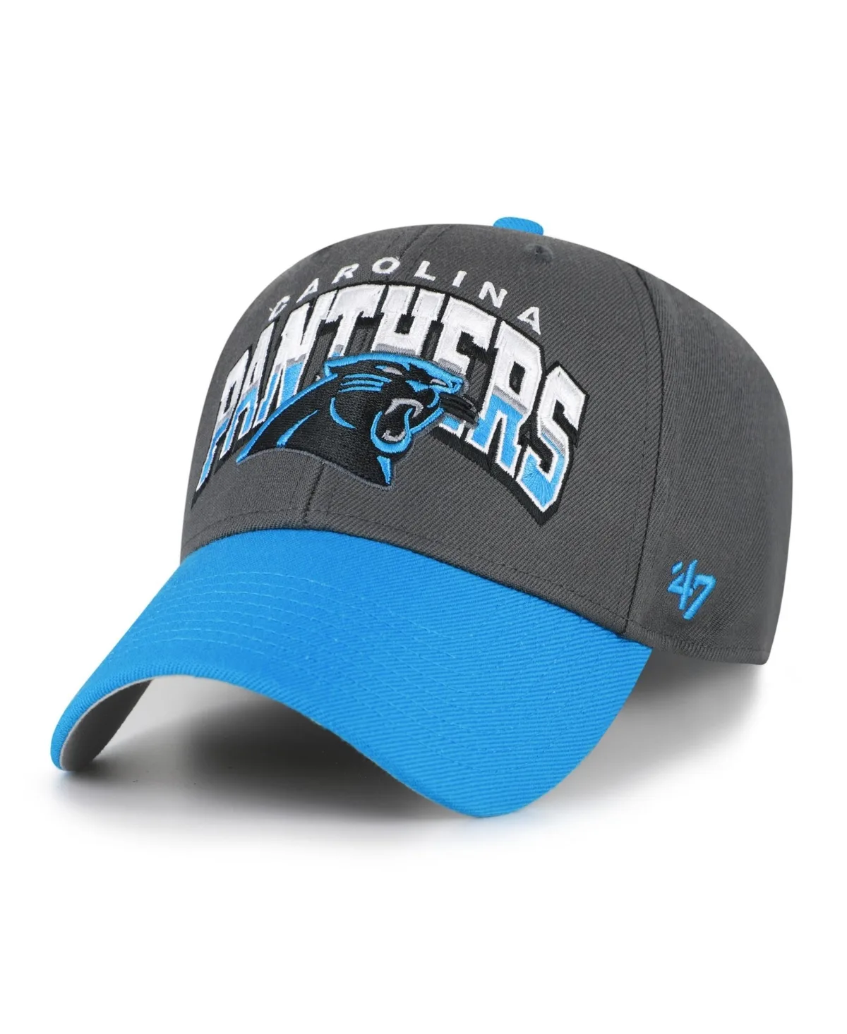 Carolina Panthers MVP Embroidered Adjustable Hat by 47 Brand