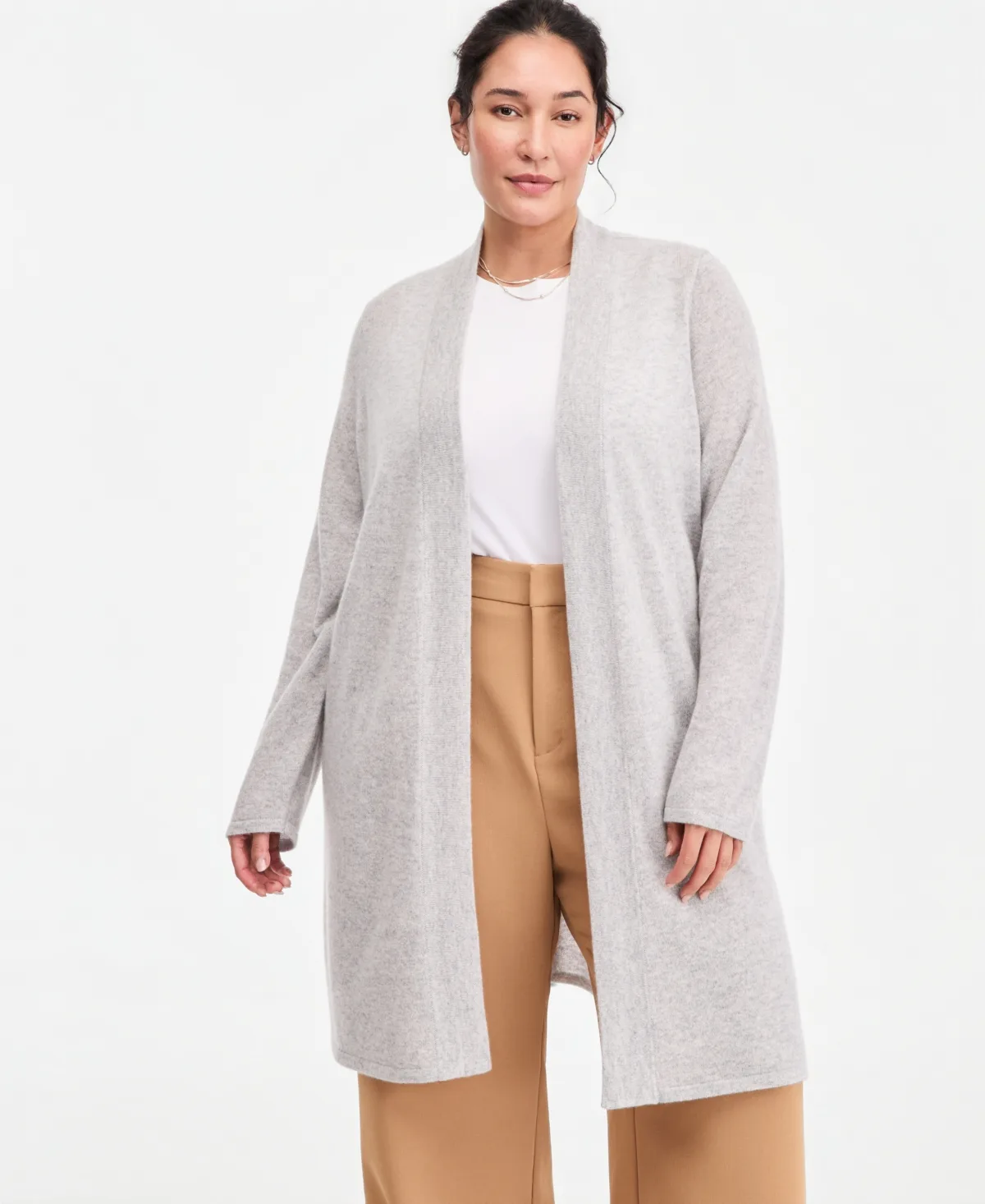 Charter Club 100% Cashmere Open Cardigan by Charter Club