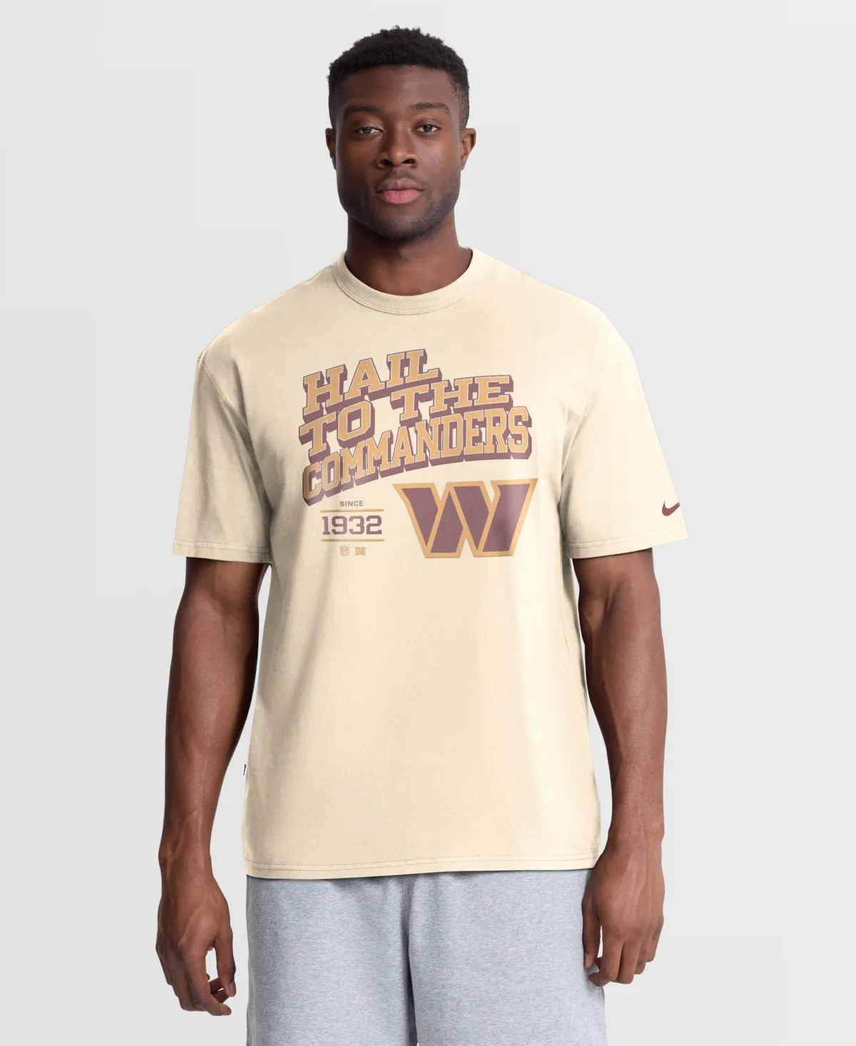 Washington Commanders Vintage Mod Blown Away Max90 T-Shirt by Nike