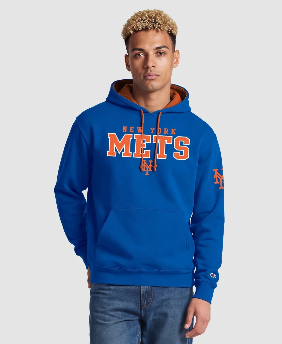 New York Mets Fleece Hoodie by Champion