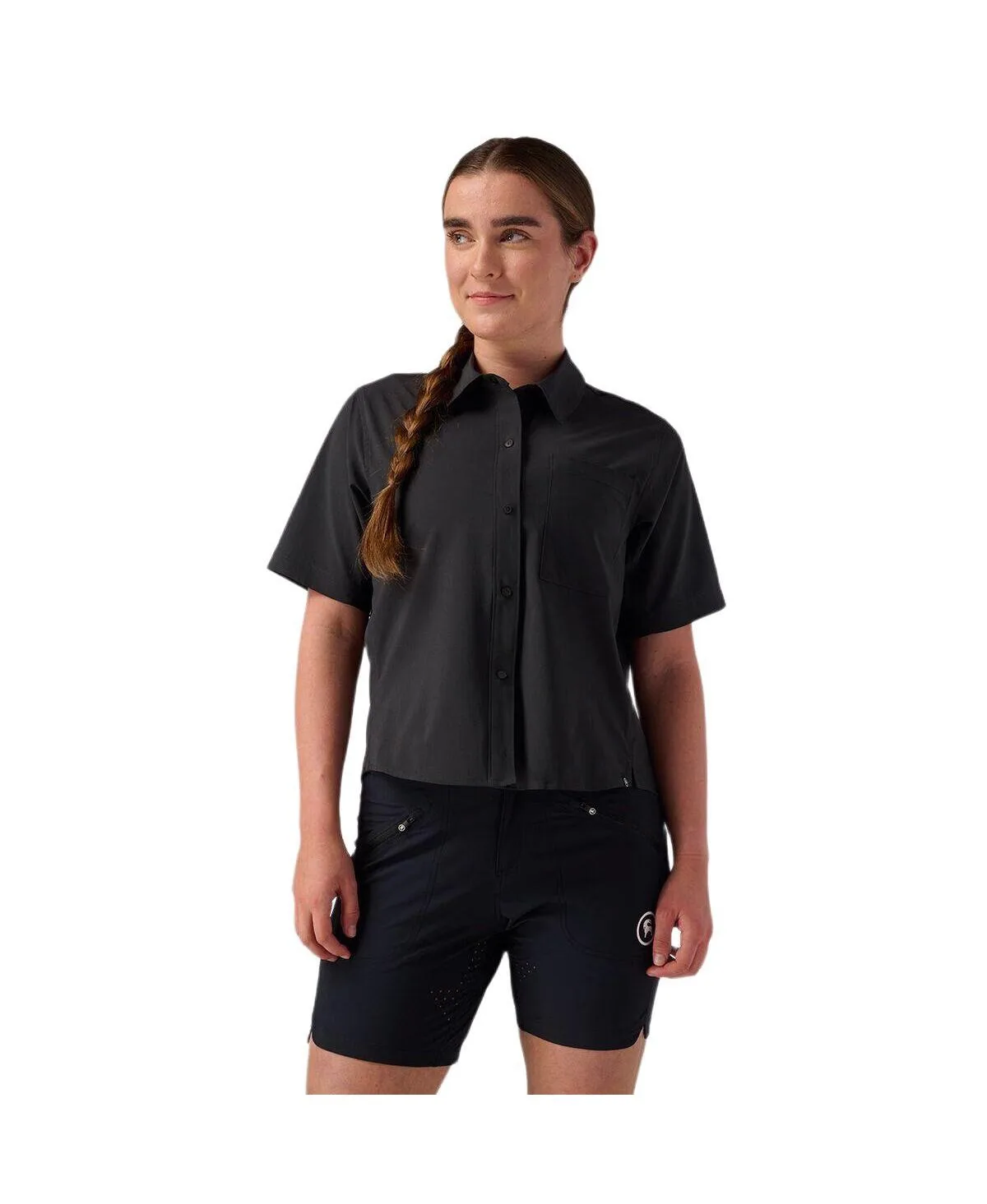 Slickrock Short-Sleeve Button-Up Jersey Mountain Bike Top by Backcountry