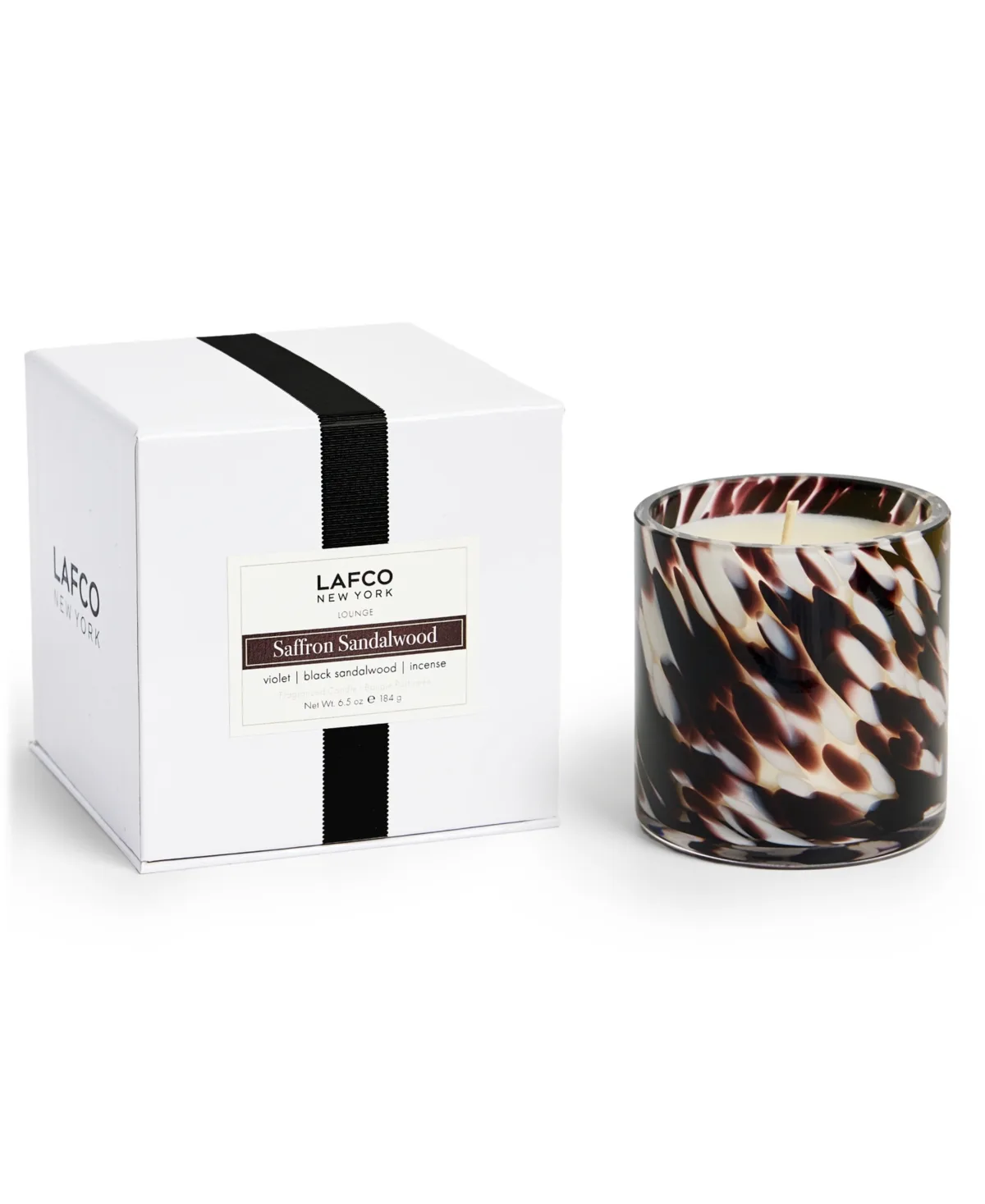 Saffron Sandalwood Classic Candle, 6.5 oz by Lafco New York