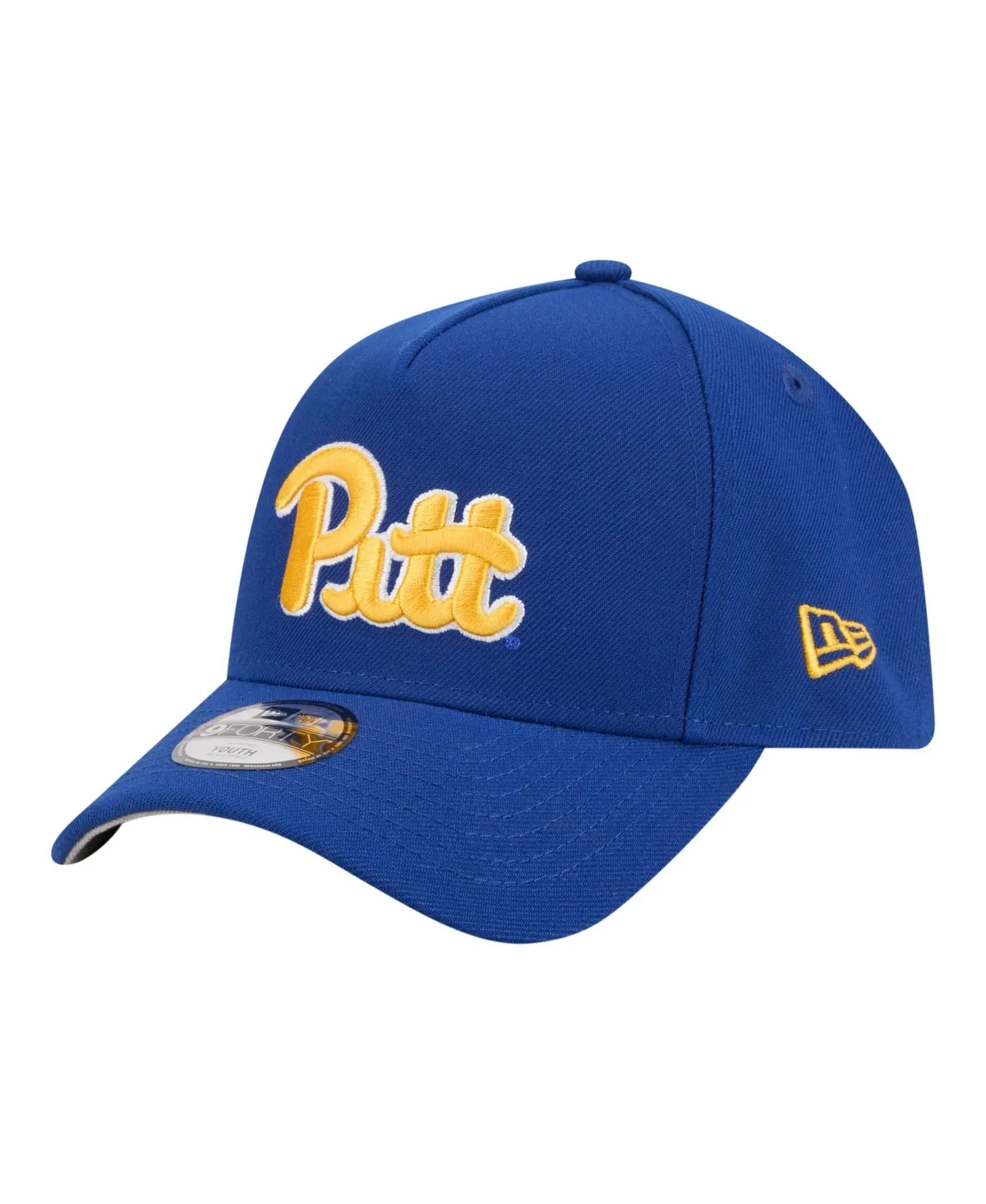 Pitt Panthers 9FORTY A-Frame Embroidered-Logo Adjustable Cap by New Era
