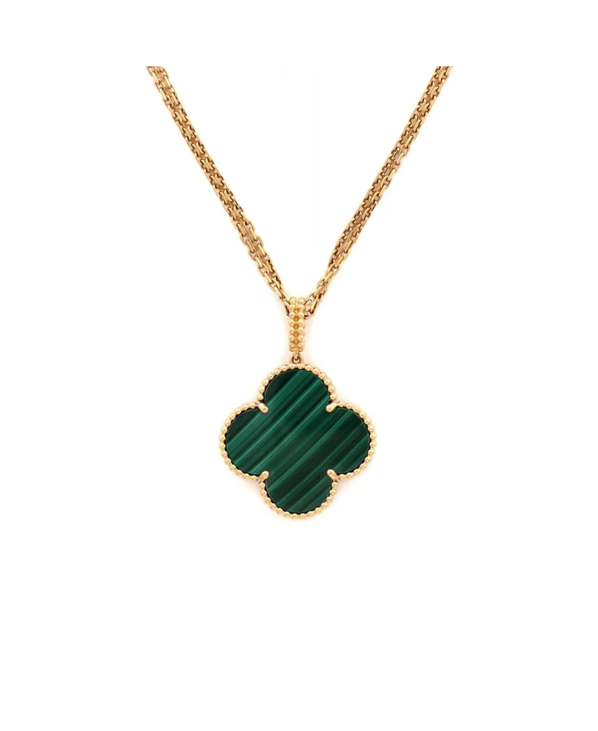 Pre-Owned Van Cleef & Arpels Magic Alhambra Pendant Long Necklace by Pre Owned Van Cleef & Arpels