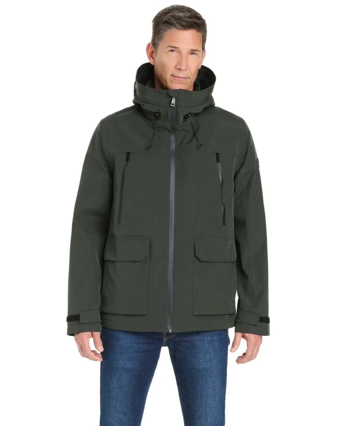 Short Rain Parka Jacket by Vince Camuto