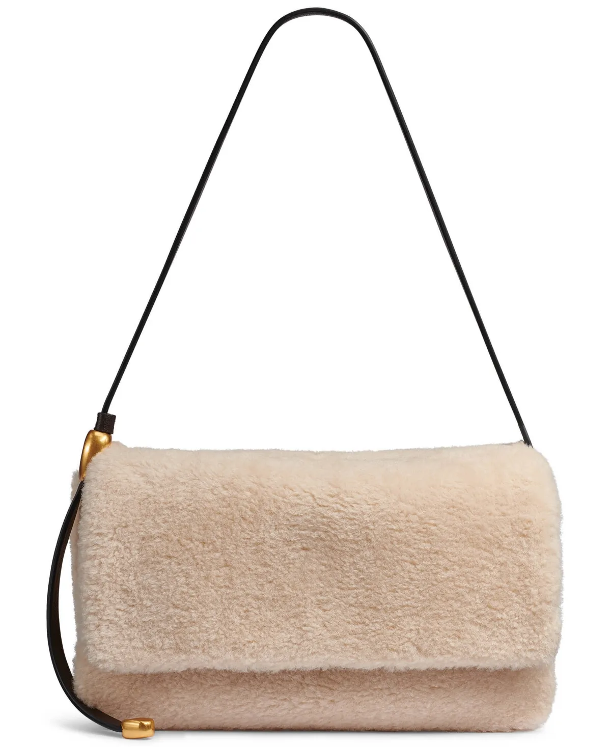 Velvet Flap Magnetic Small Shoulder Handbag