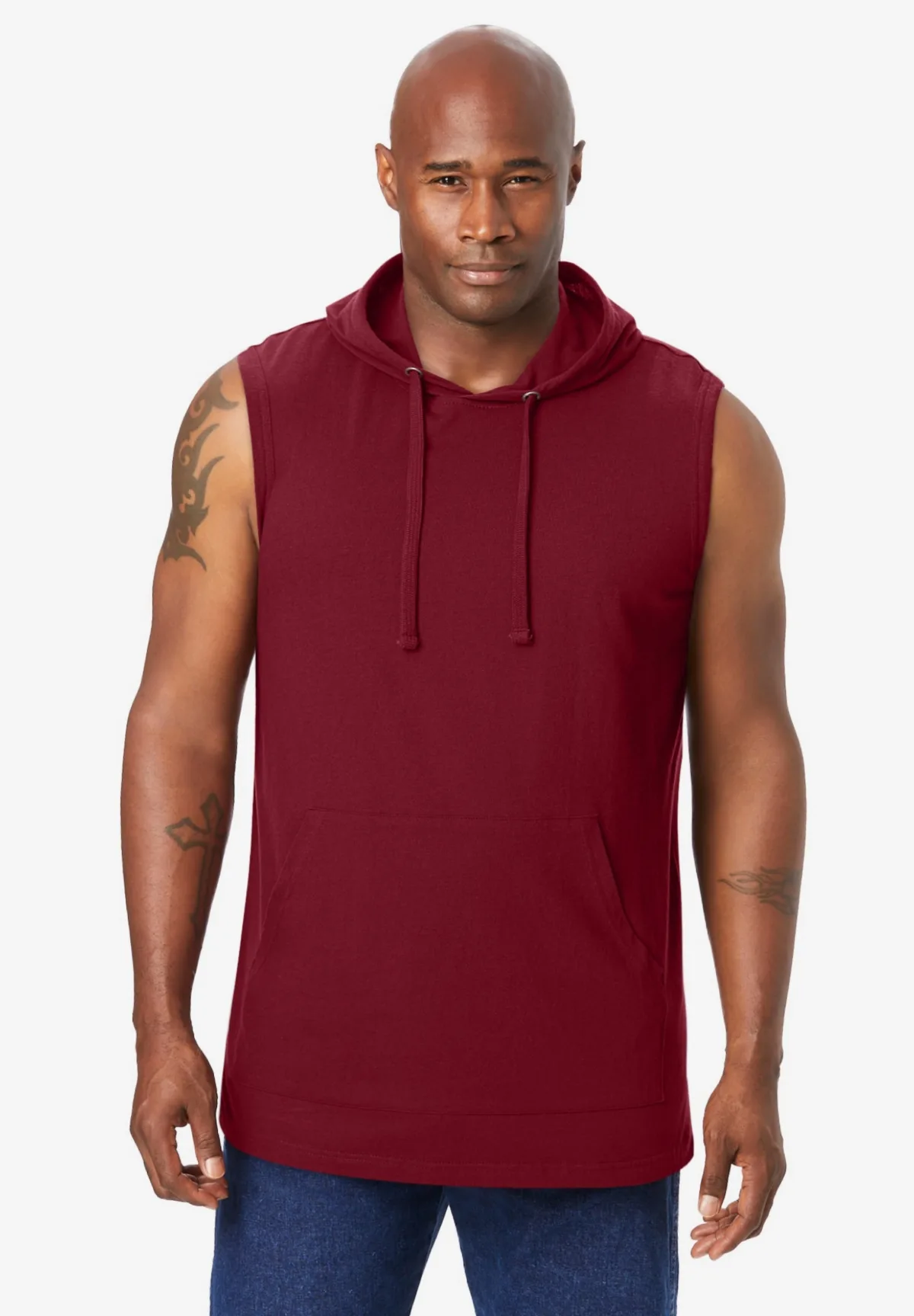 Lightweight Muscle Hoodie Tee by Kingsize