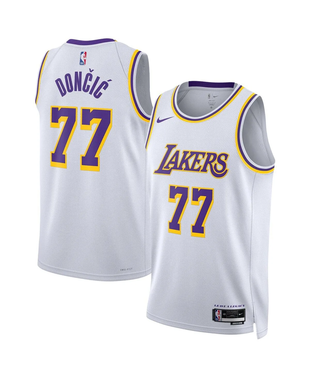 Luka Doncic Los Angeles Lakers Swingman Jersey - Association Edition by Nike