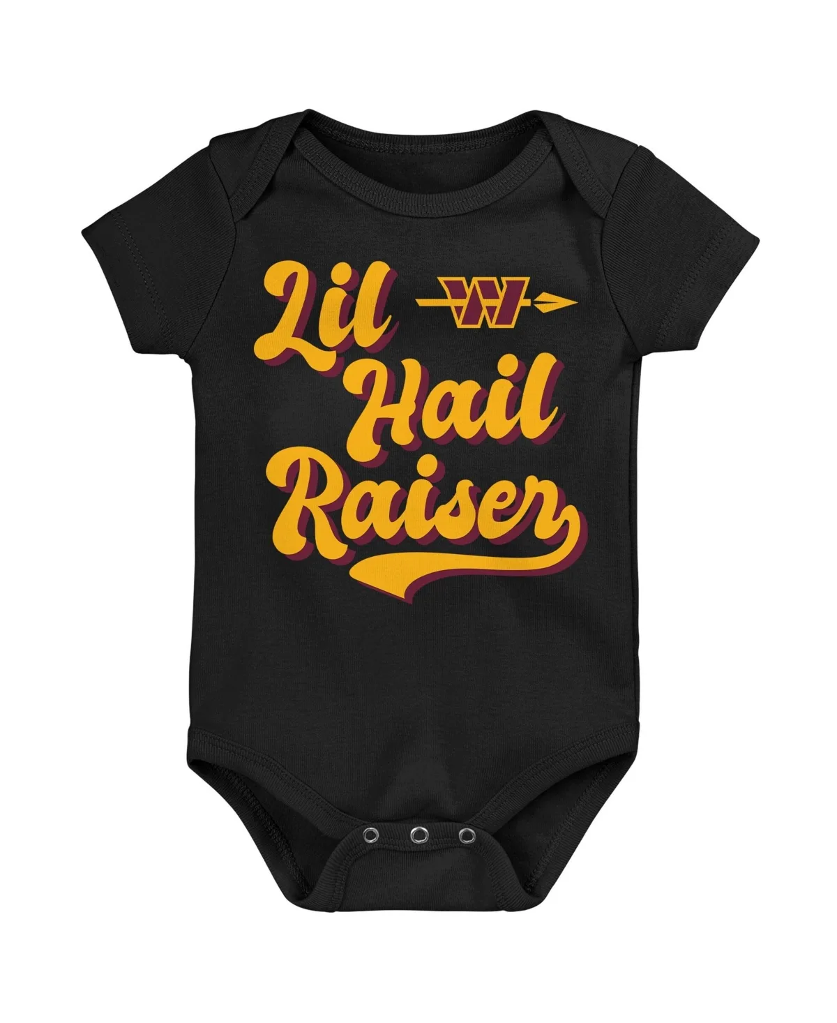 Washington Commanders Lil Hail Raiser Bodysuit by Outerstuff