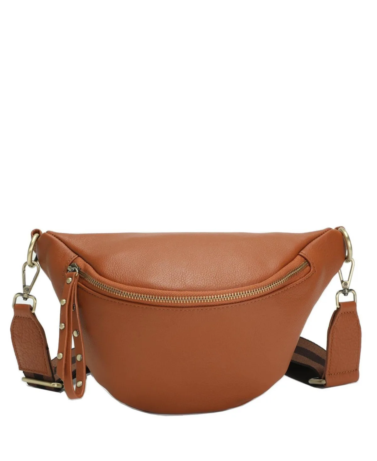 Kira Pebbled Leather Cell Phone Bag Mini Crossbody Purse with Multi Compartments