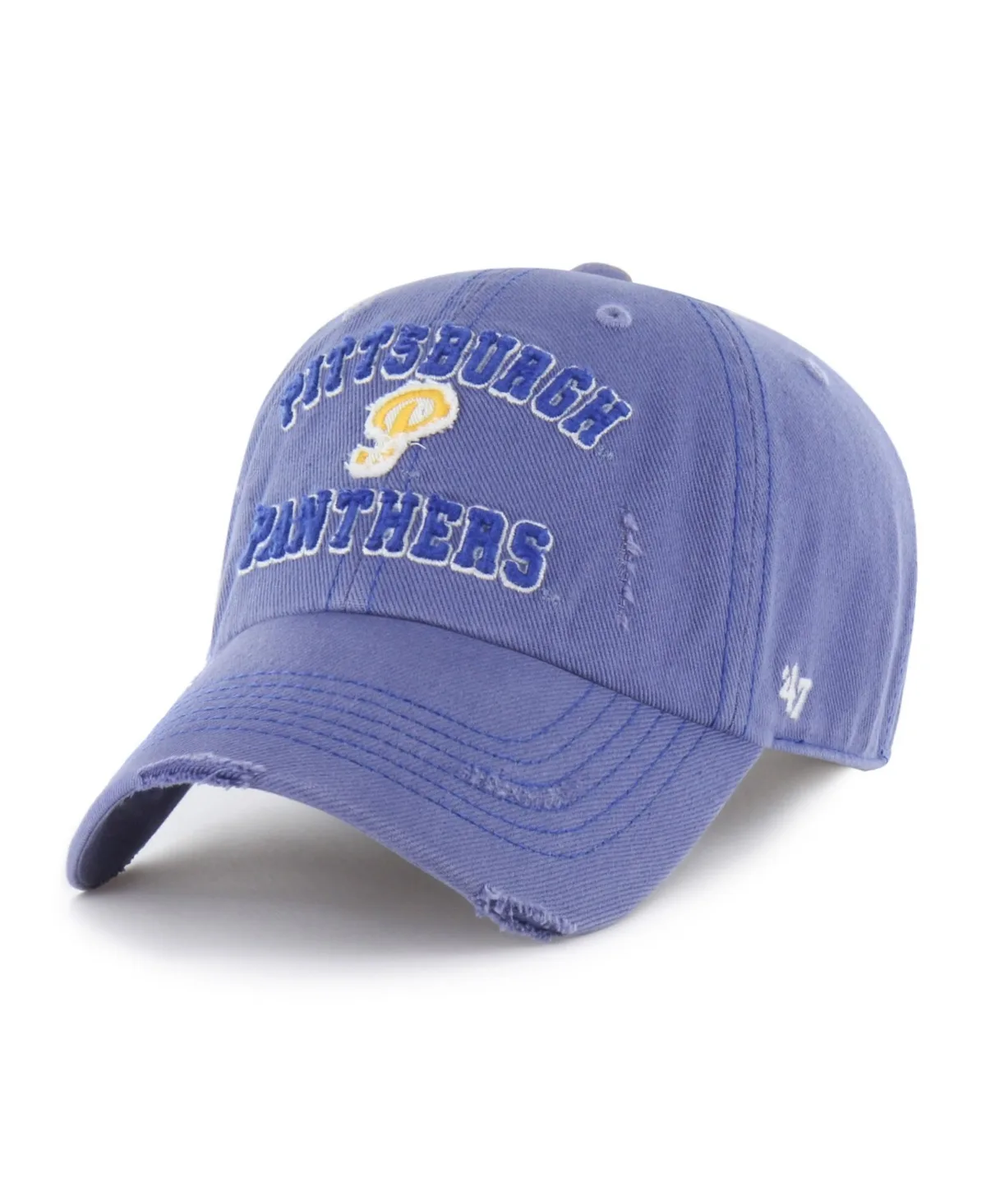 Pitt Panthers Well-Worn Seymore Clean Up Cap by 47 Brand