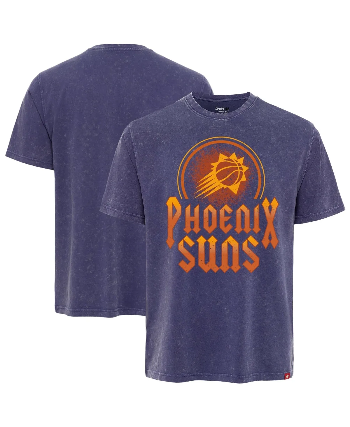 Phoenix Suns Angus Distressed Mineral Wash T-Shirt by Sportiqe