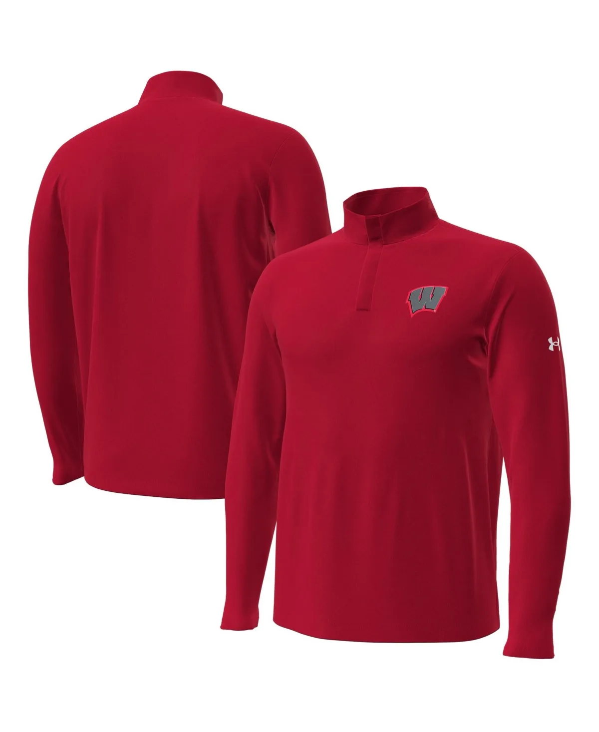 Wisconsin Badgers 2026 Lambeau Field Collection Playoff Performance Quarter-Zip Sweatshirt by Under Armour