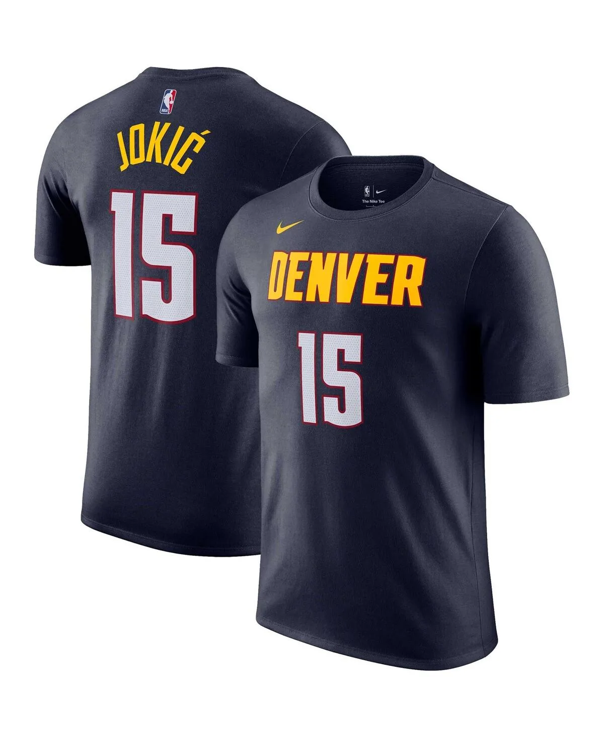 Nikola Jokic Denver Nuggets Icon 2022, 23 Name and Number T-Shirt by Nike
