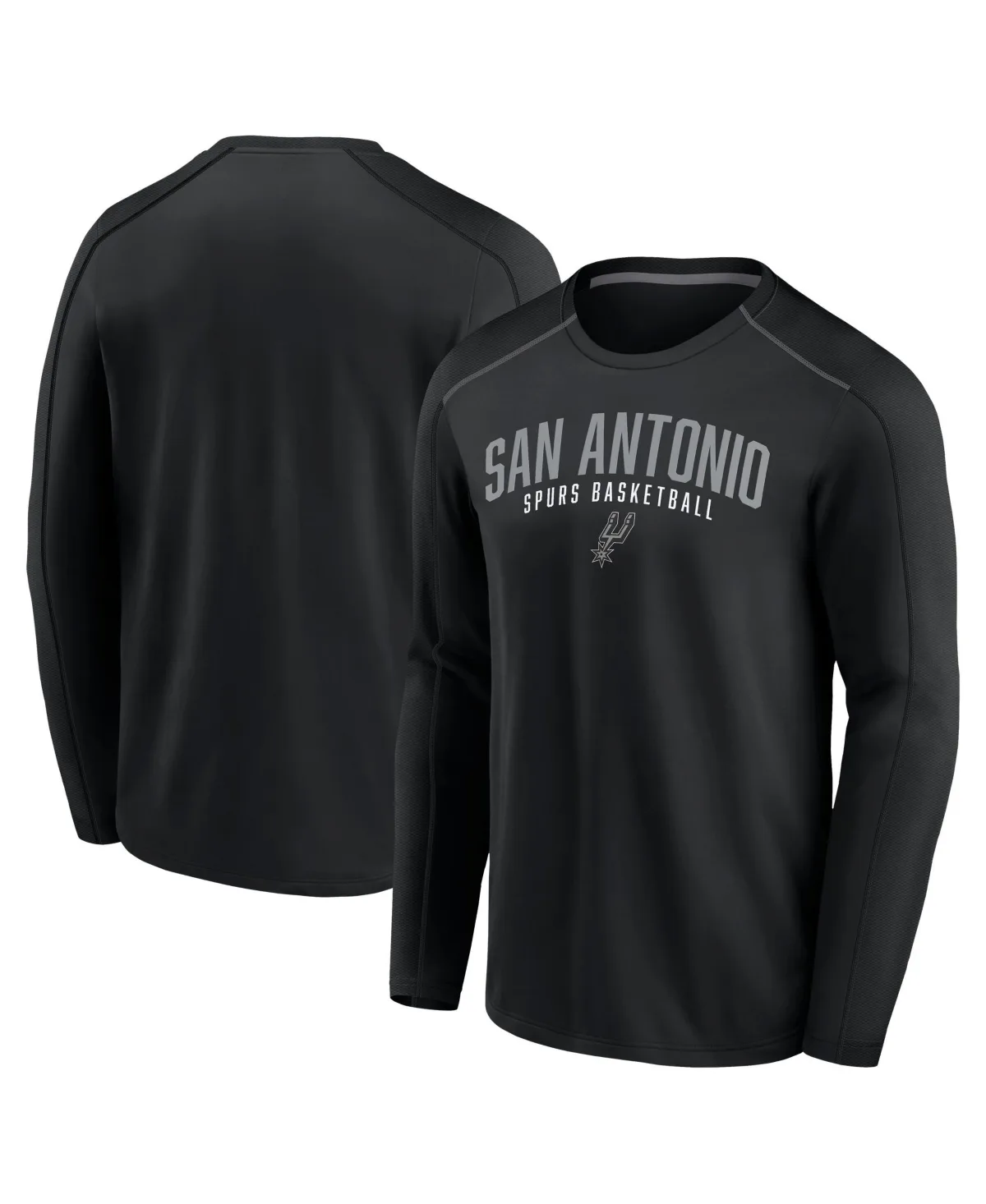 Shooters Roll Fundamentals Raglan Crewneck Long-Sleeve T-Shirt by Fanatics