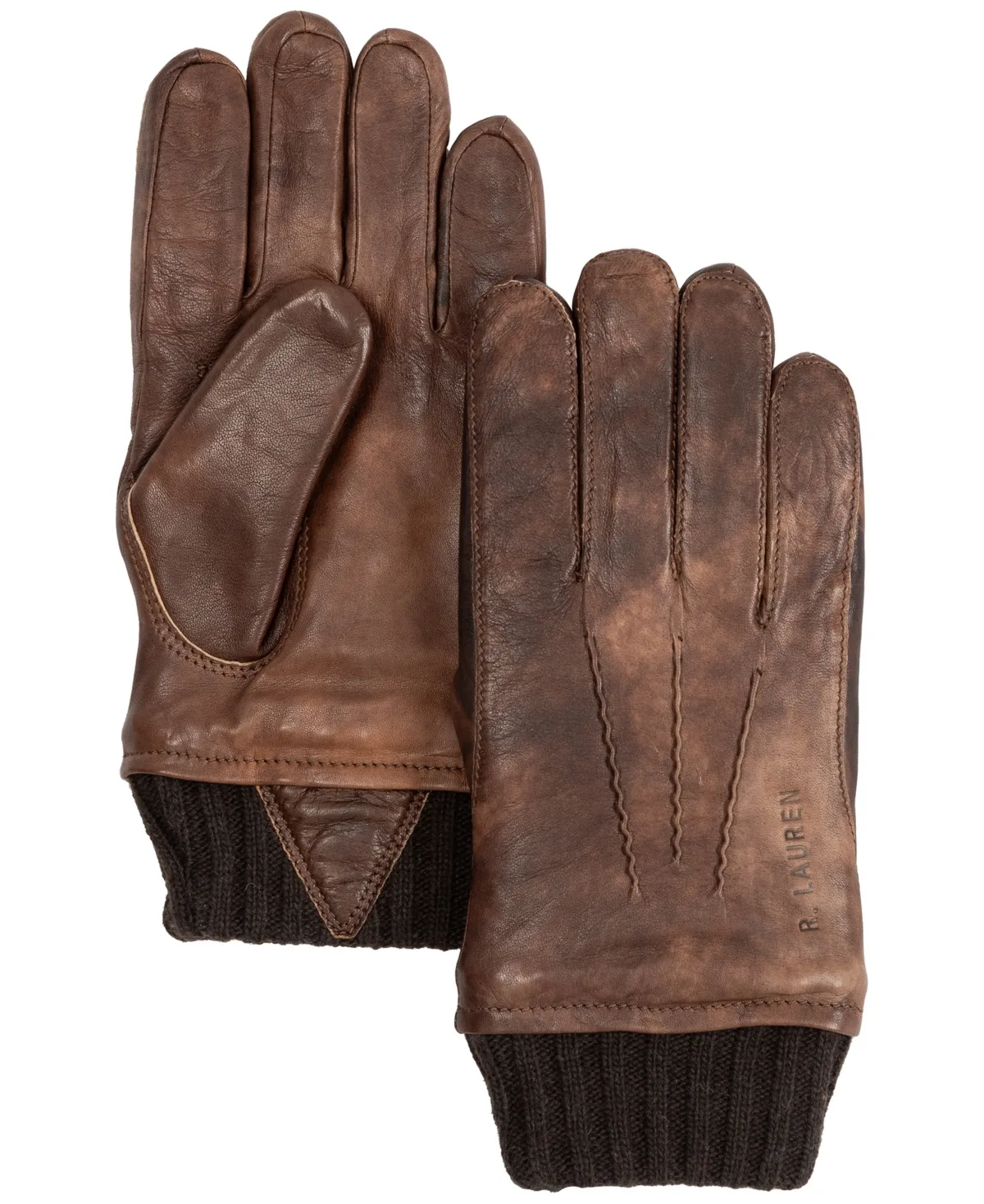 Knit Cuff Flight Gloves by Polo Ralph Lauren