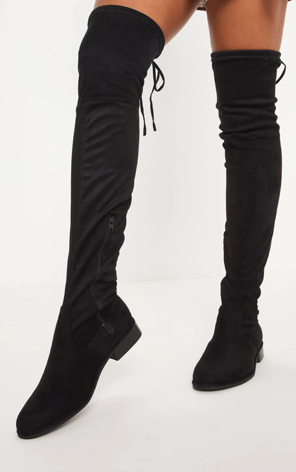 Flat Over the Knee Boot by PrettyLittleThing