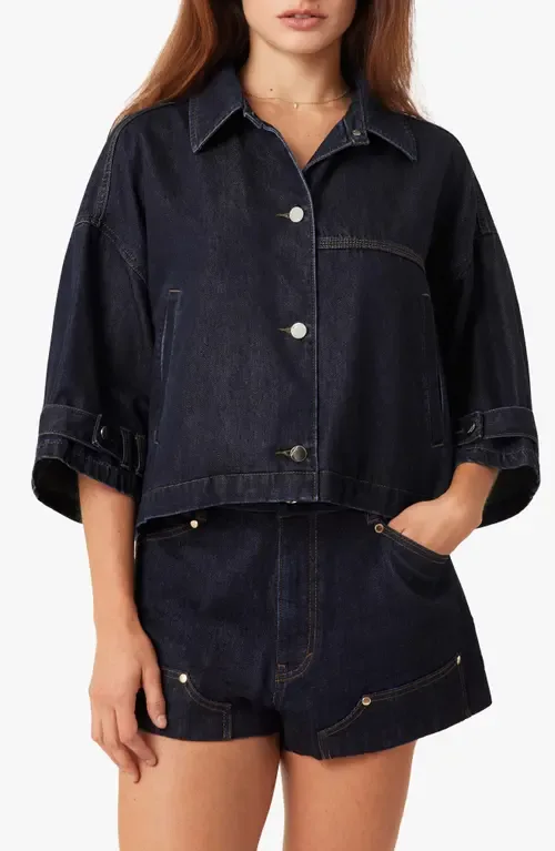 Cape Denim Crop Jacket by Habitual