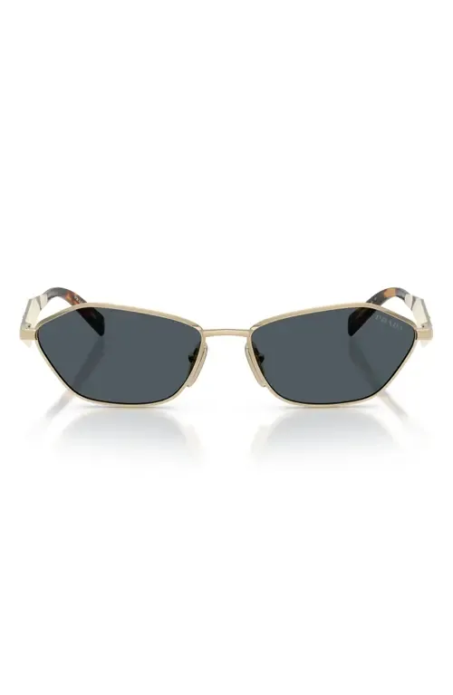 57mm Irregular Sunglasses by Prada
