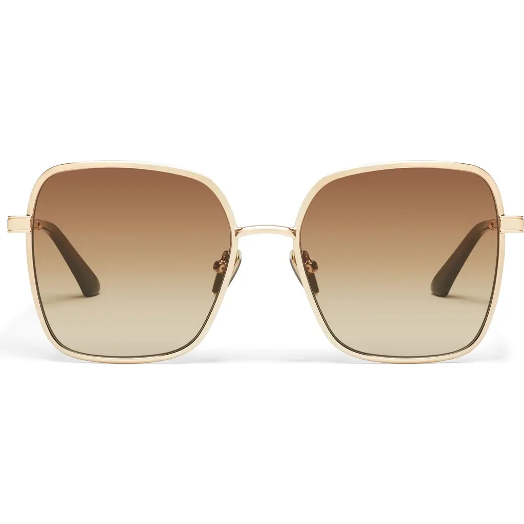 5th Ave 58mm Gradient Square Sunglasses by QUAY