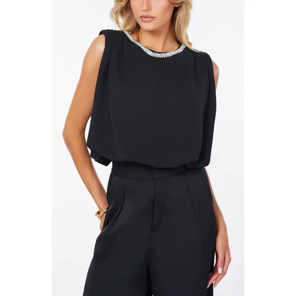 Monroe Bubble Hem Top by Bishop + Young