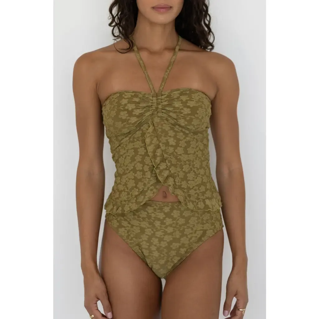 Ivy Halter Tankini Top by Geode Swimwear