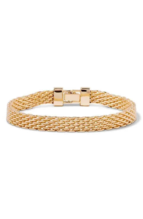 Layton Mesh Chain Anklet by Brook and York